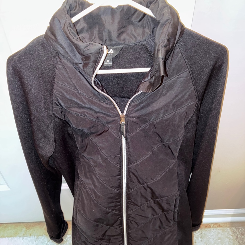 Fila Black Athletic Women's Jacket Sz M